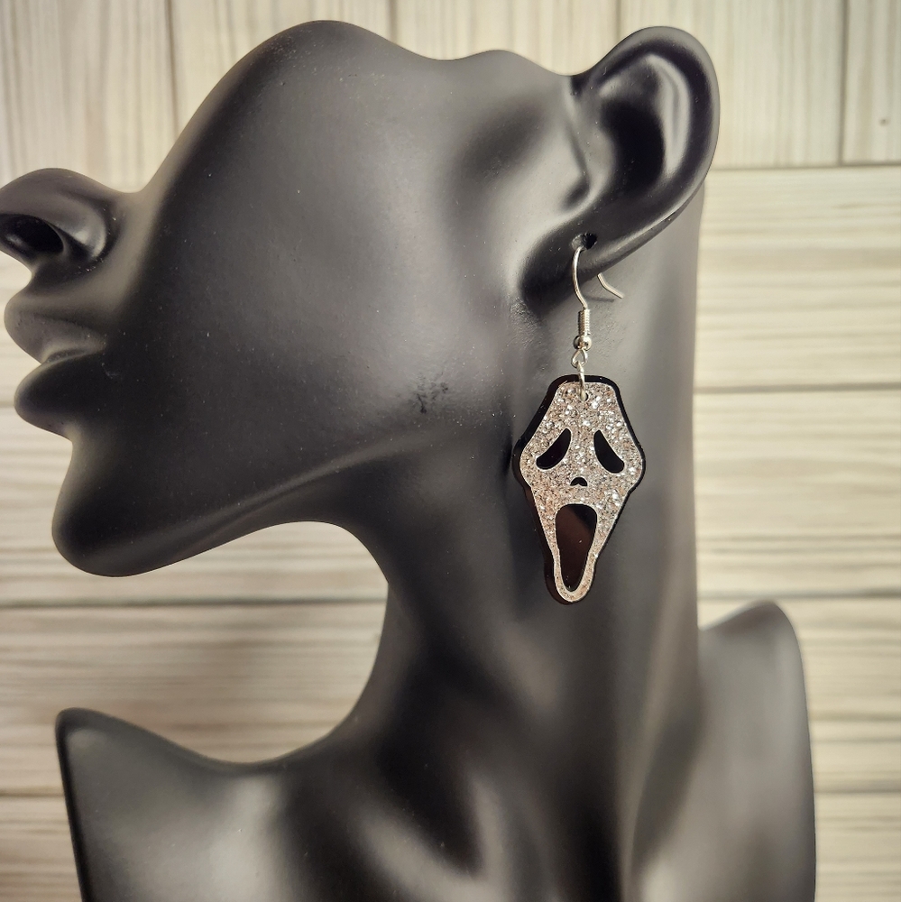 Ghost 👻 Face Earrings